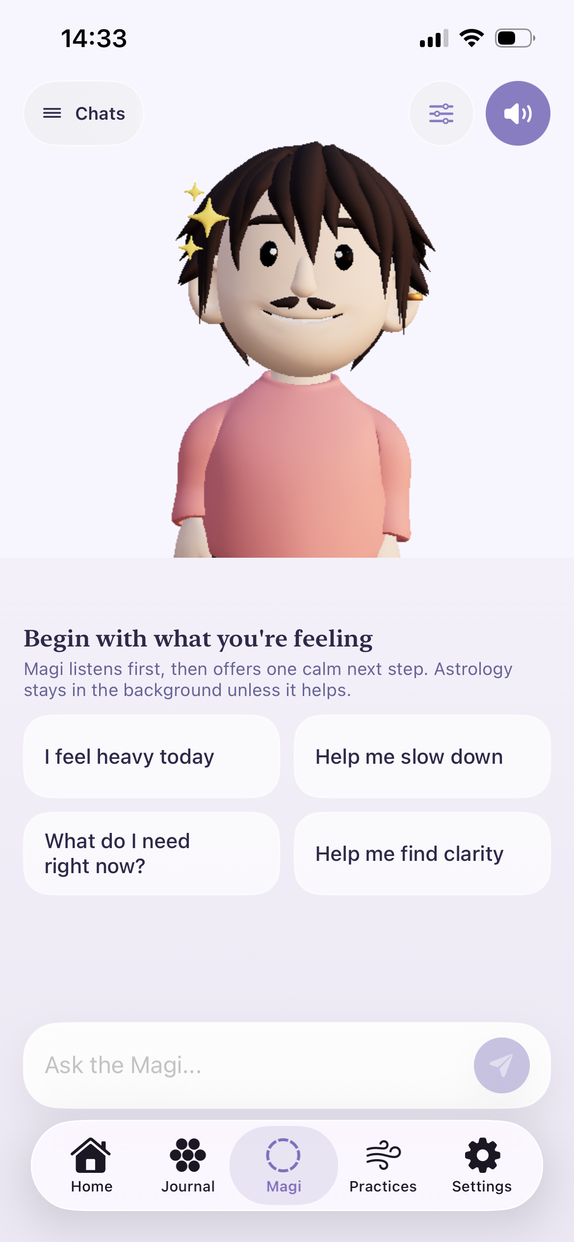 House of Ma Magi assistant screen